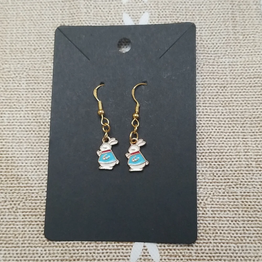 Bunny Earrings. - Picture 3 of 4